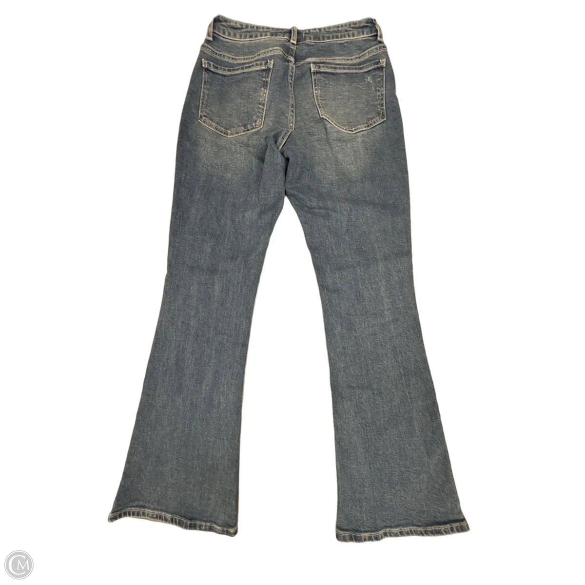 Jeans Flared By Cme In Blue Denim, Size: 2