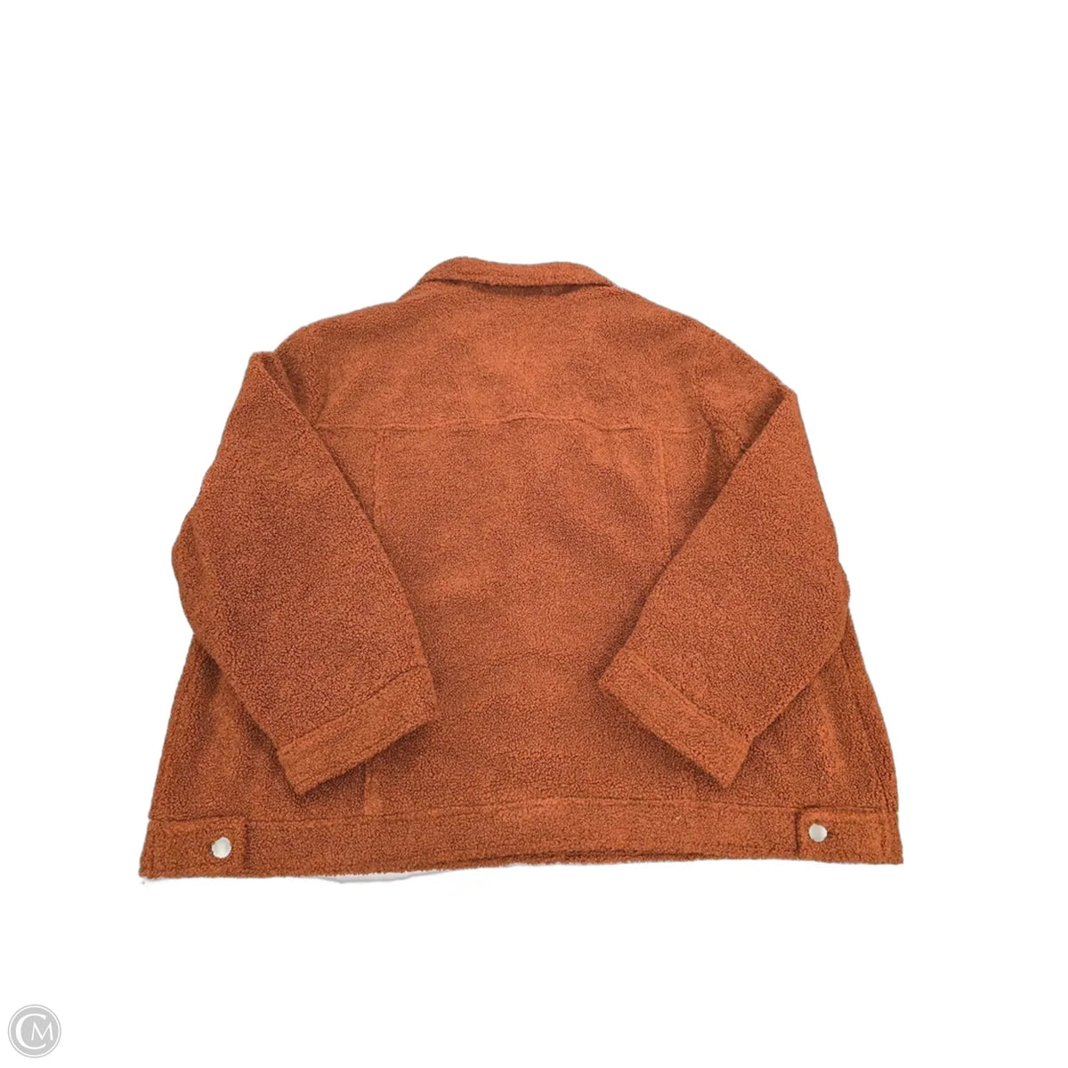 Jacket Fleece By Bp In Orange, Size: 3x