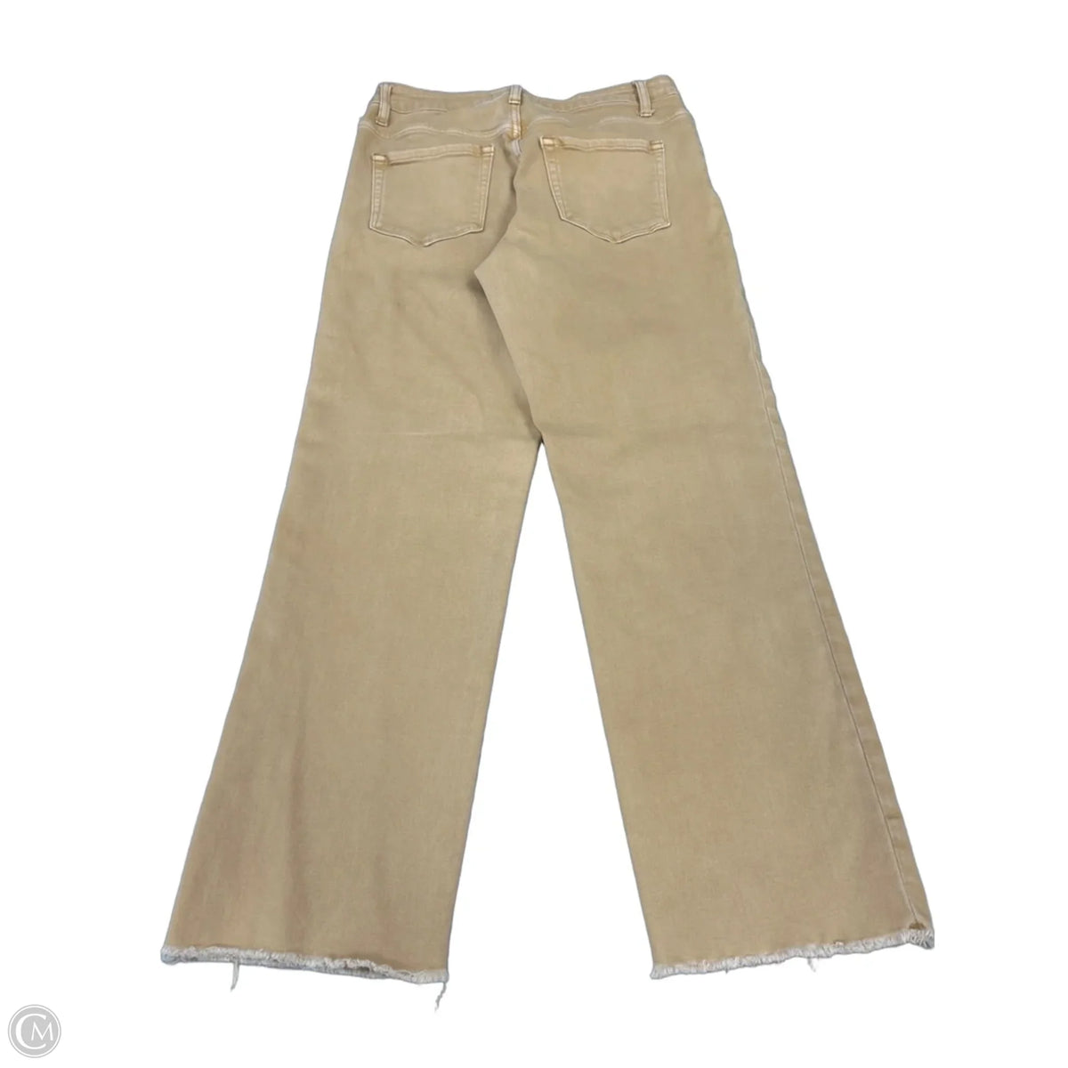 Jeans Straight By Flying Monkey In Tan Denim, Size: 8
