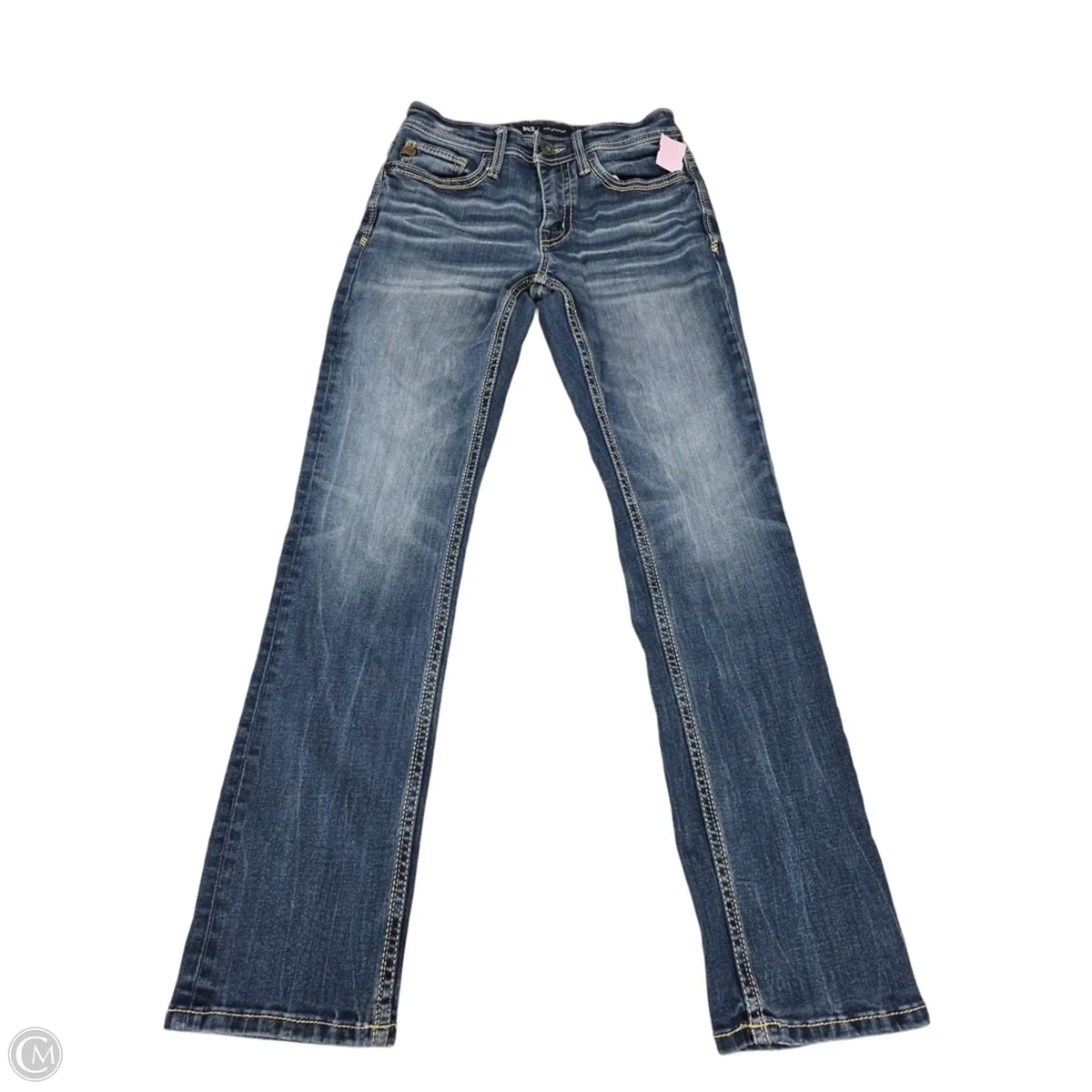 Jeans Straight By Bke In Blue Denim, Size: 6