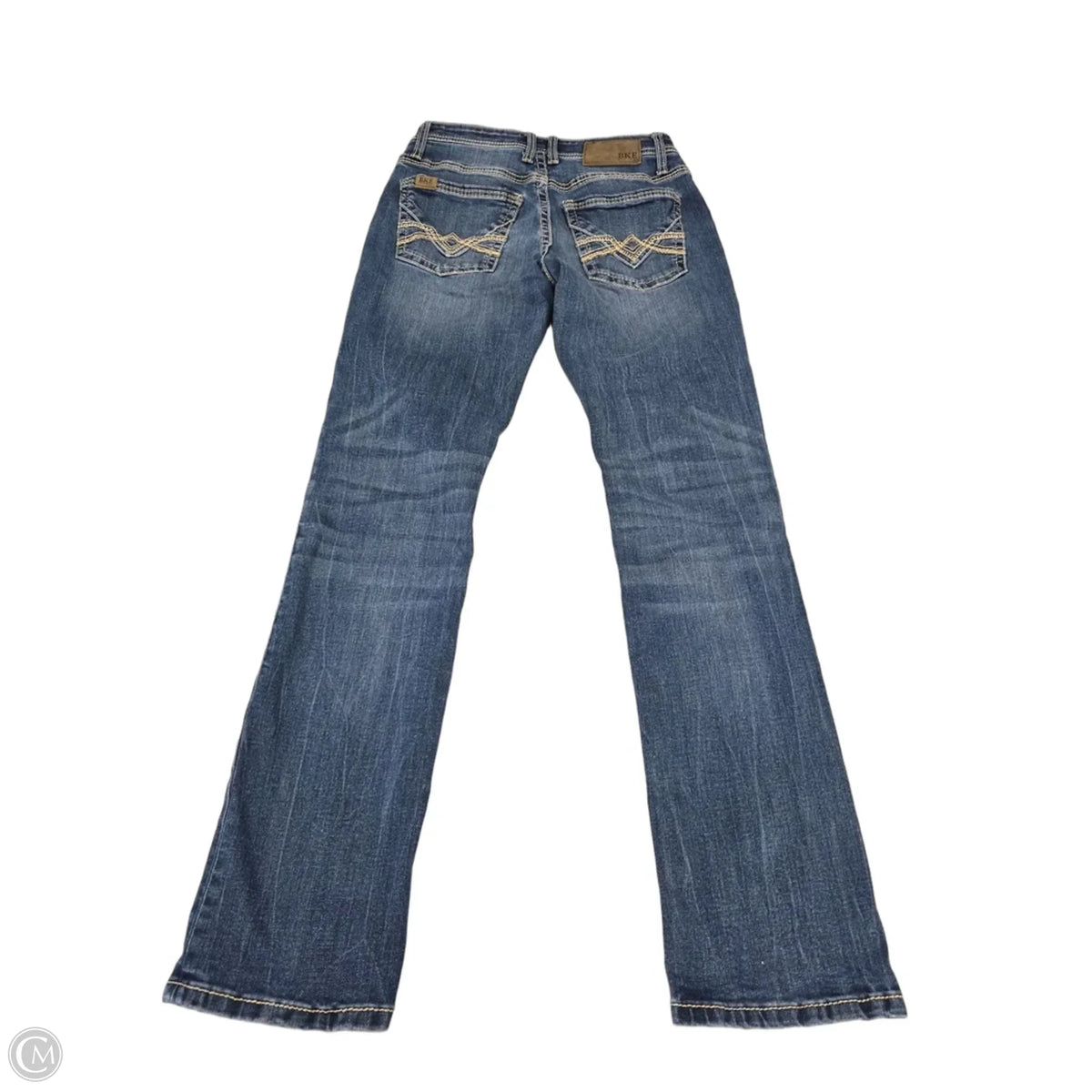 Jeans Straight By Bke In Blue Denim, Size: 6