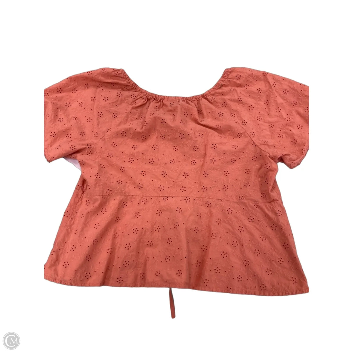 Top Short Sleeve By Universal Thread In Pink, Size: L