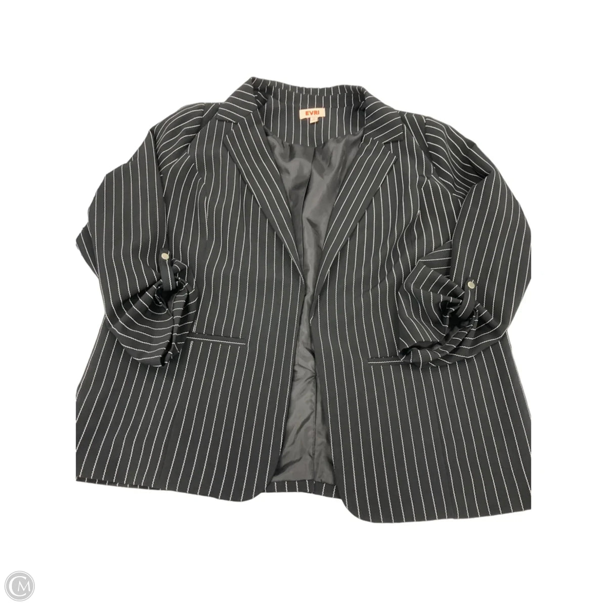 Blazer By Evri In Black, Size: 1x