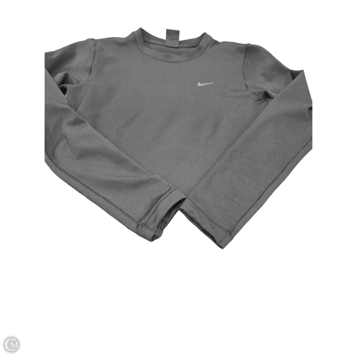 Top Long Sleeve By Nike In Black, Size: L