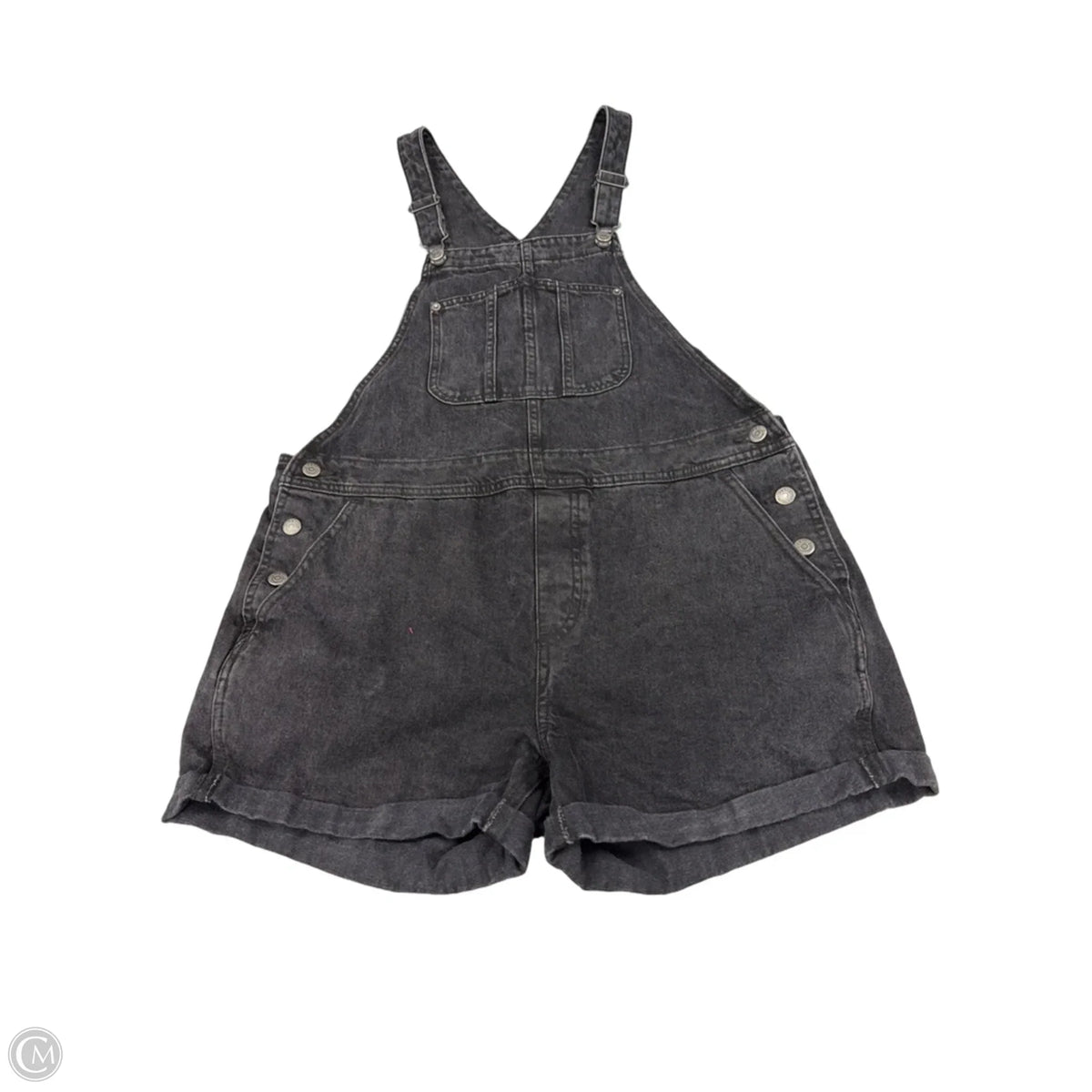 Shortalls By Old Navy In Black Denim, Size: L