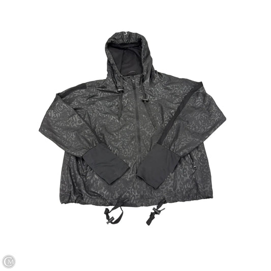 Jacket Windbreaker By Zyia In Black, Size: L