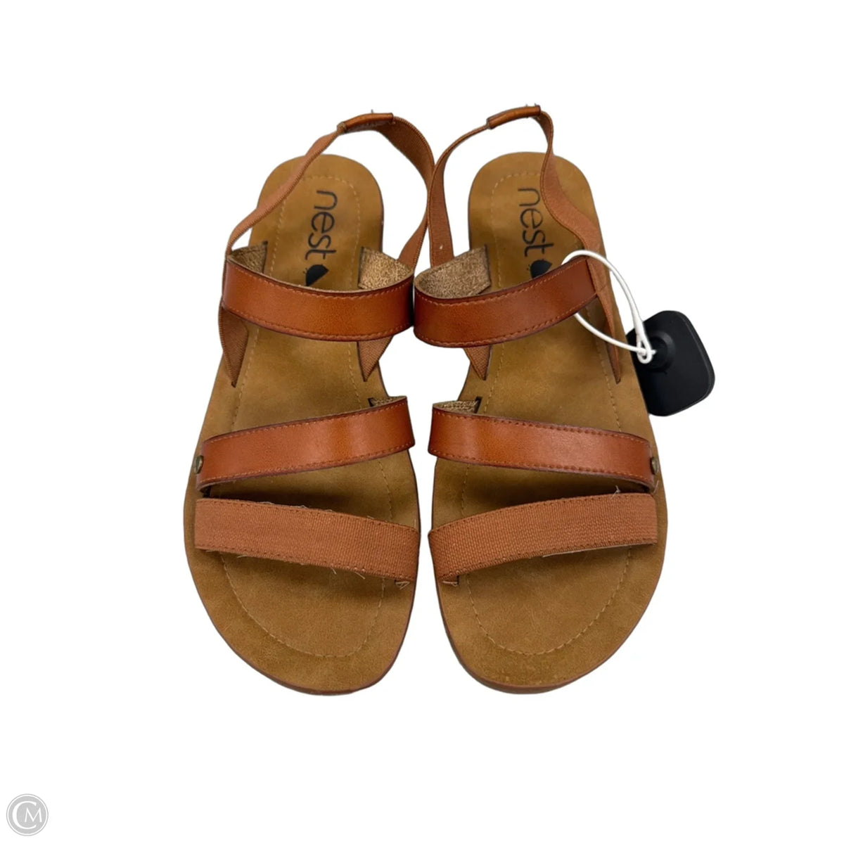 Sandals Flats By Cmf In Brown, Size: 10