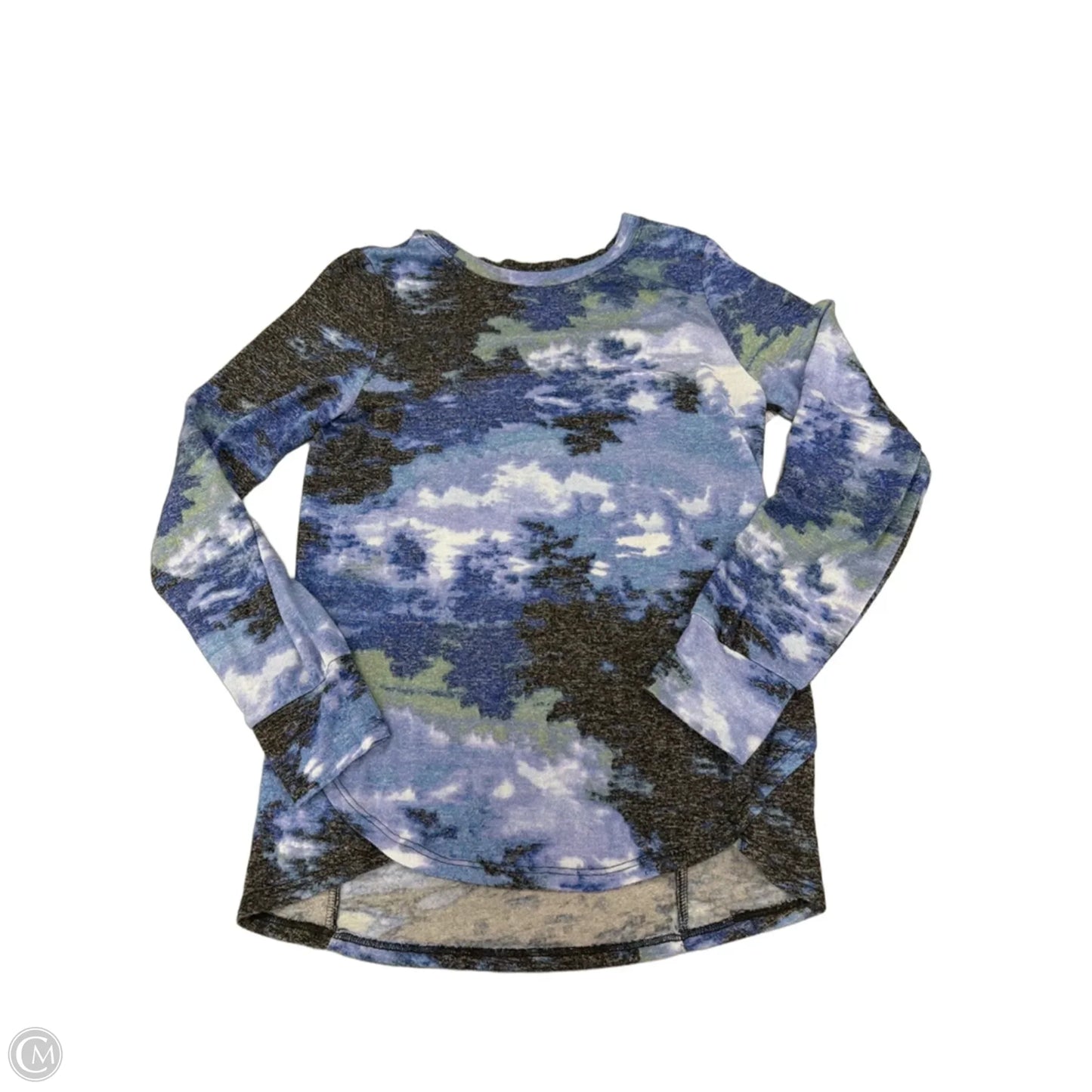 Top Long Sleeve By Cuddl Duds In Blue, Size: S