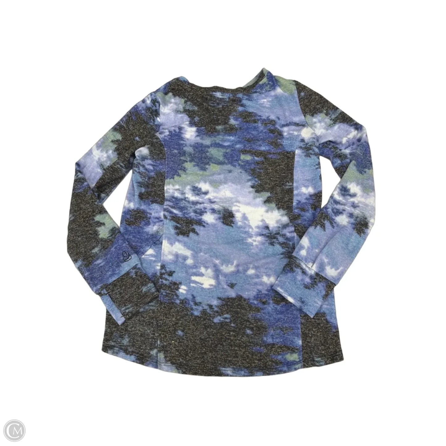 Top Long Sleeve By Cuddl Duds In Blue, Size: S