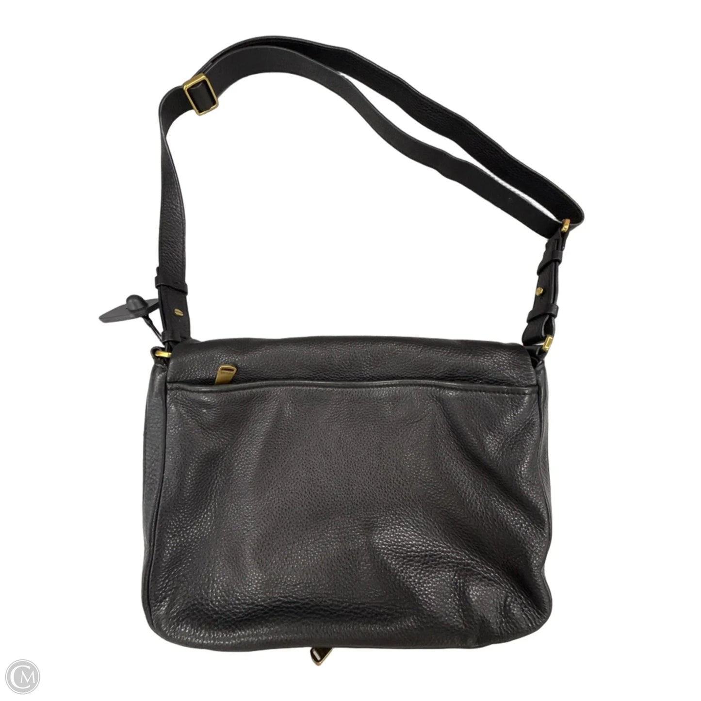 Crossbody Leather By Fossil, Size: Medium