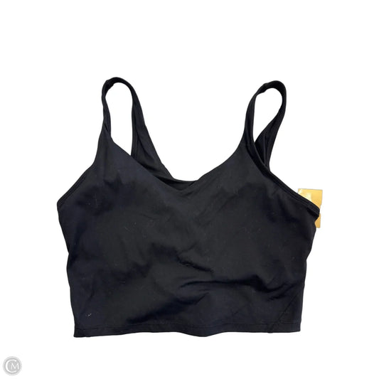 Athletic Tank Top By Cmb In Black, Size: M