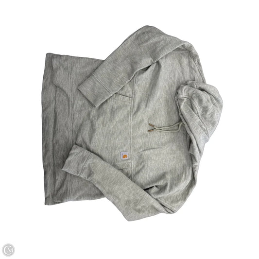 Sweatshirt Hoodie By Carhartt In Green, Size: S