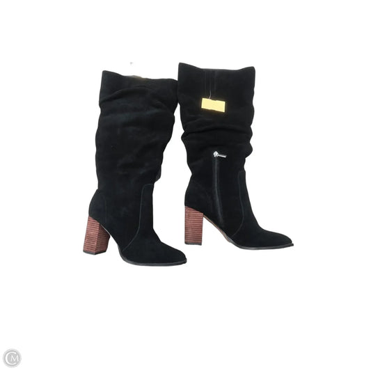 Boots Mid-calf Heels By Splendid In Black, Size: 8