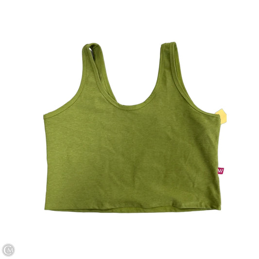 Athletic Tank Top By Cme In Green, Size: M