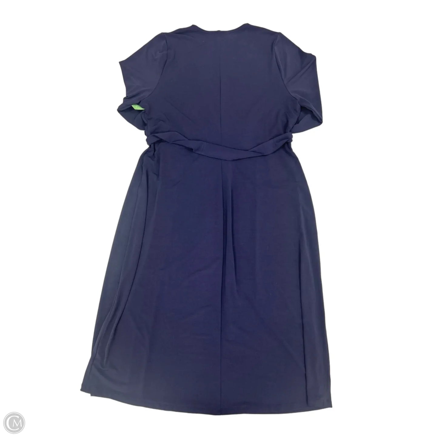 Dress Casual Midi By Lane Bryant In Navy, Size: Xl