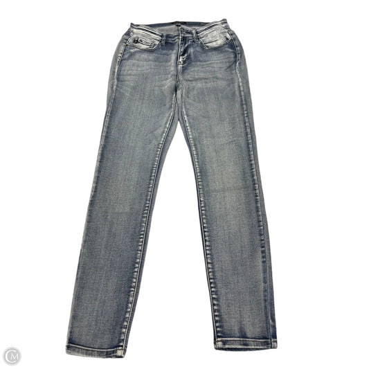 Jeans Skinny By Judy Blue In Blue Denim, Size: 8