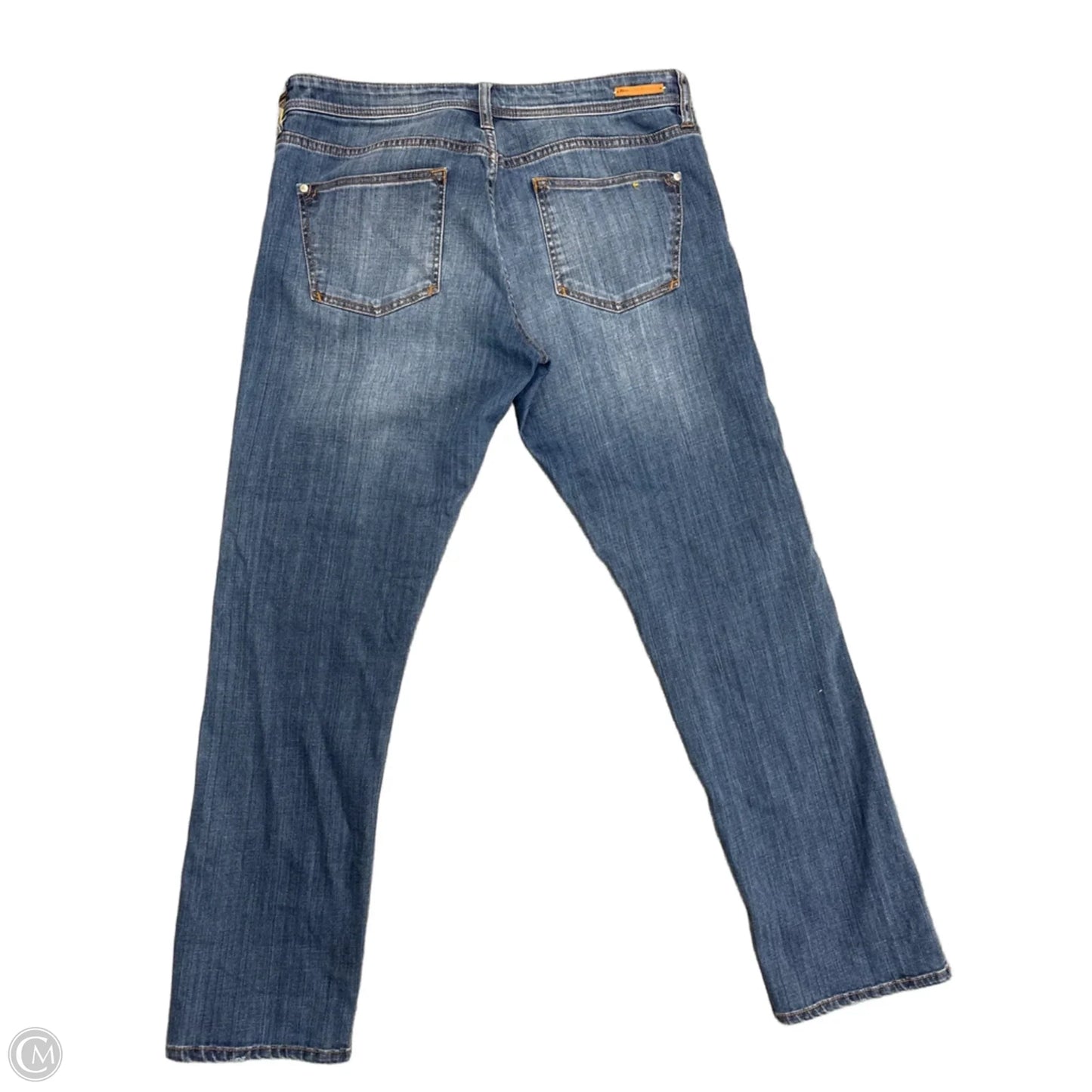 Jeans Straight By Pilcro In Blue Denim, Size: 10