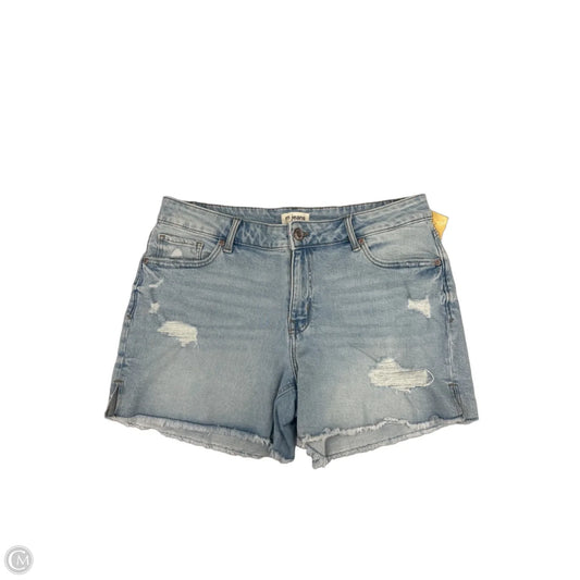 Shorts By Maurices In Blue Denim, Size: 14