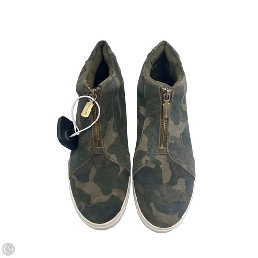 Boots Ankle Heels By Blondo In Camouflage Print, Size: 9