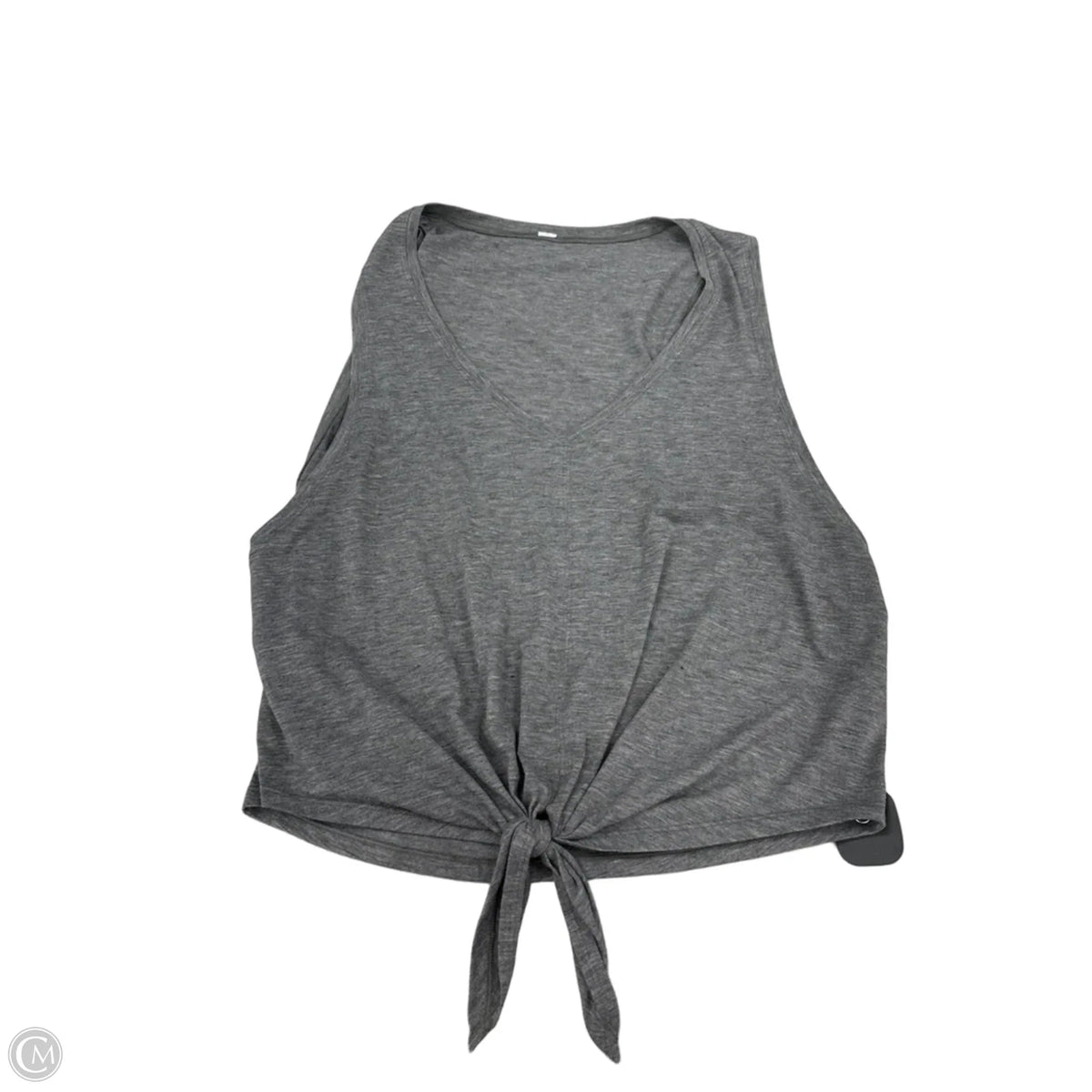 Top Sleeveless By Lululemon In Grey, Size: 12