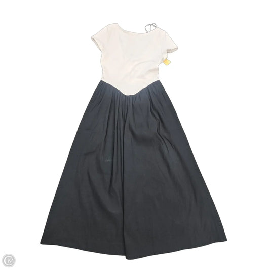 Dress Casual Maxi By A New Day In Black & White, Size: Xs