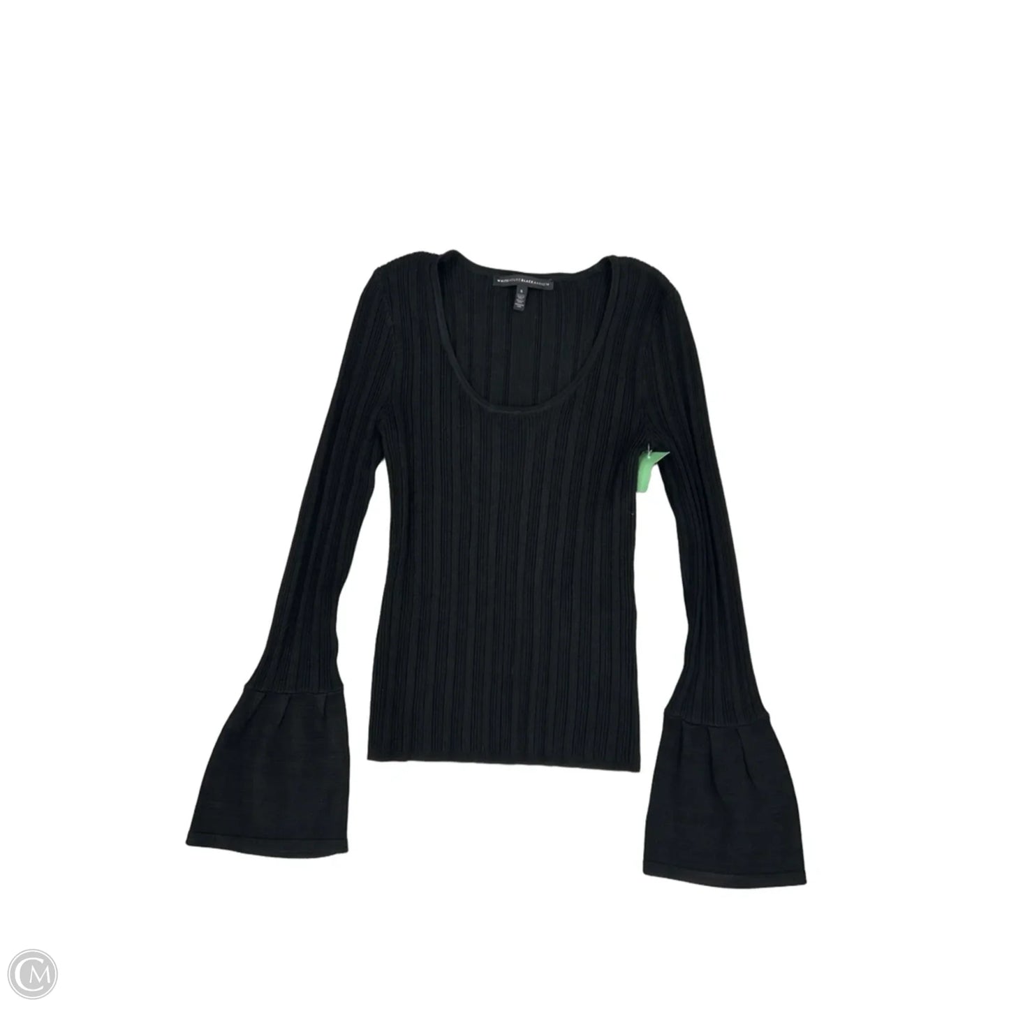 Top Long Sleeve By White House Black Market In Black, Size: S