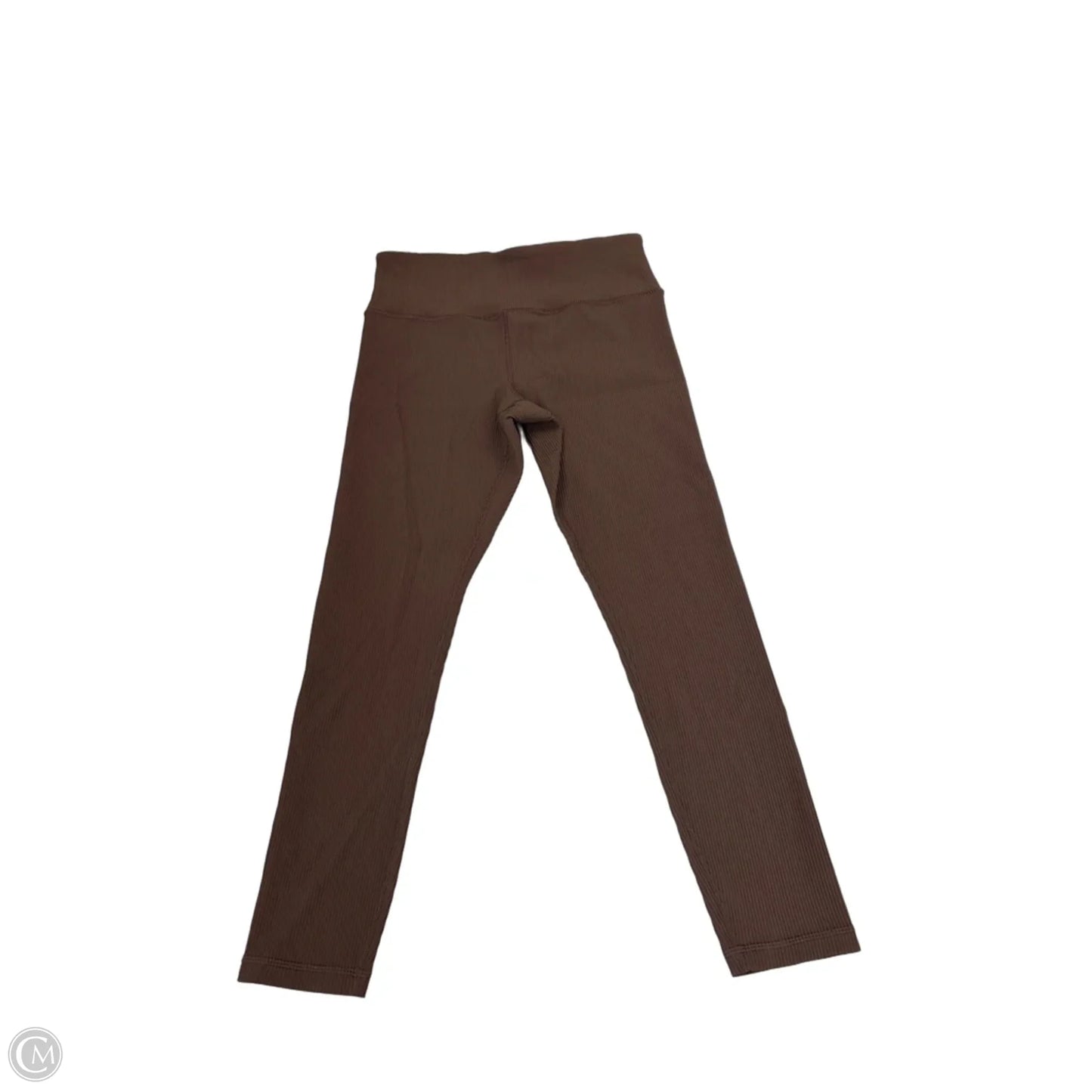 Athletic Leggings By Athleta In Brown, Size: L