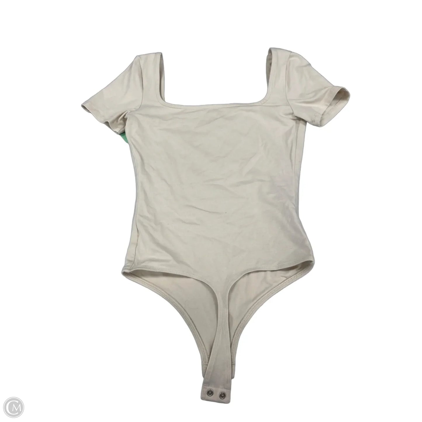 Bodysuit By Express In Cream, Size: Xs