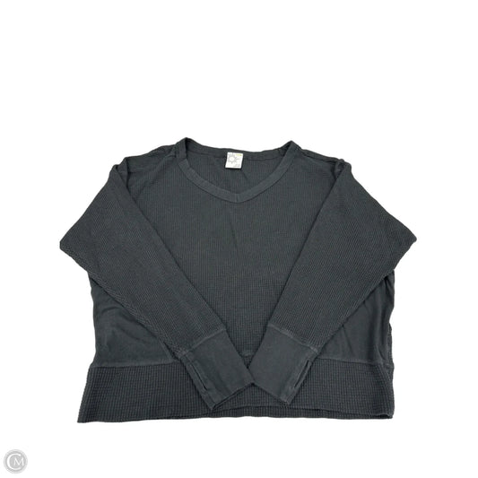 Top Long Sleeve By Offline In Black, Size: Xs