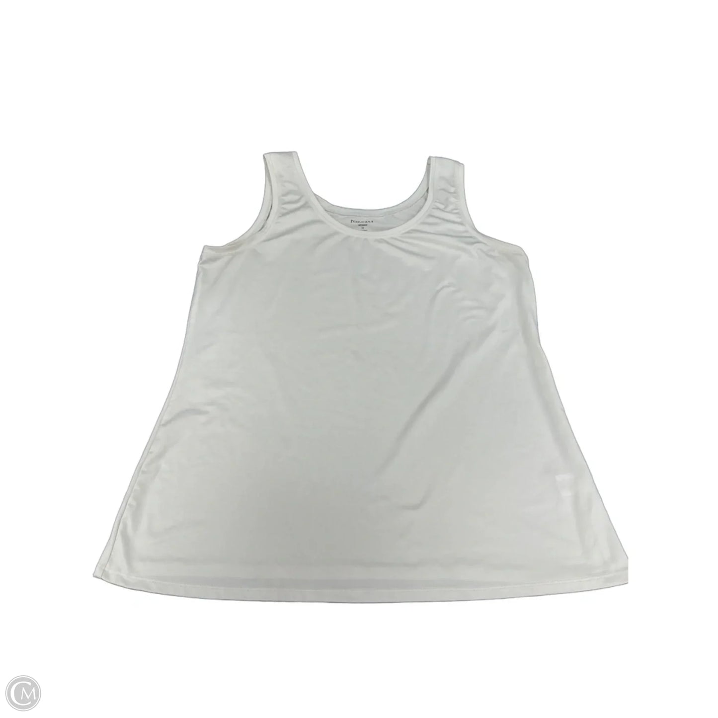 Tank Top By Roz And Ali In Cream, Size: 1x