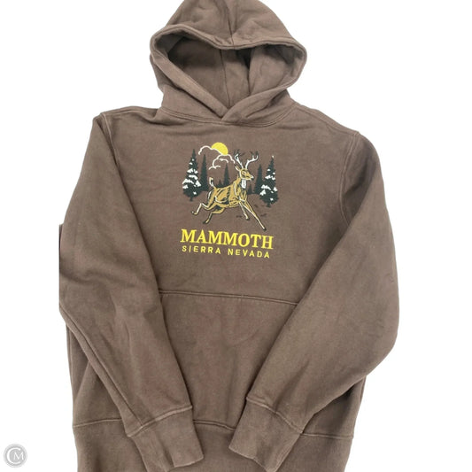Sweatshirt Hoodie By Old Navy In Brown, Size: S