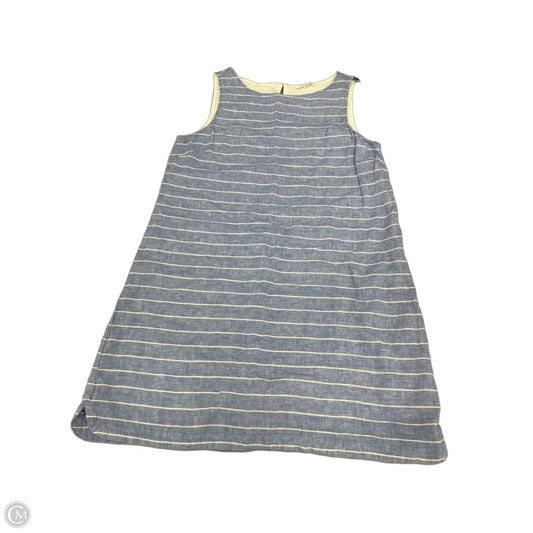 Dress Casual Short By Beachlunchlounge In Blue & White, Size: L