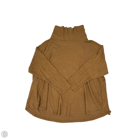 Top Long Sleeve By Maurices In Brown, Size: 3x