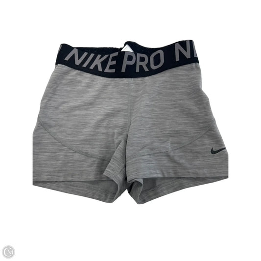 Athletic Shorts By Nike In Grey, Size: M