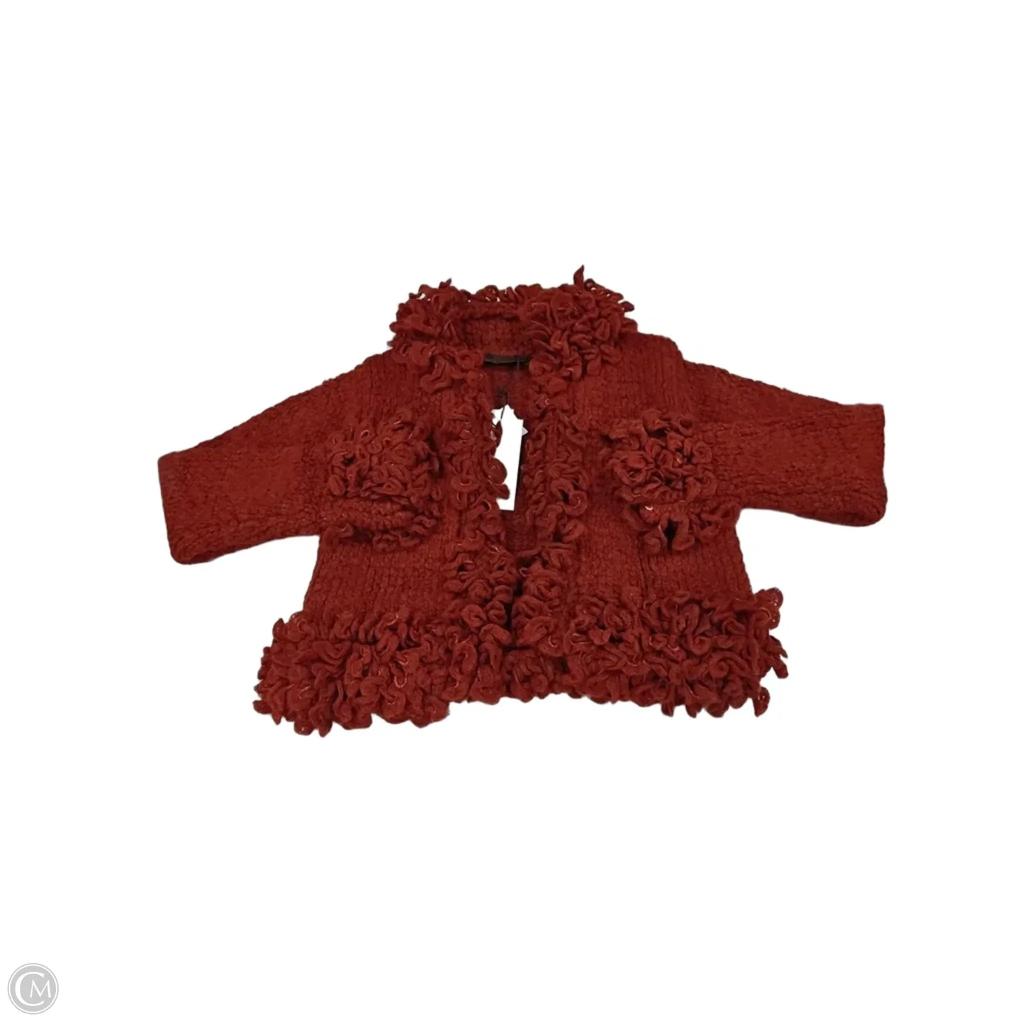 Cardigan By Zara In Red, Size: S