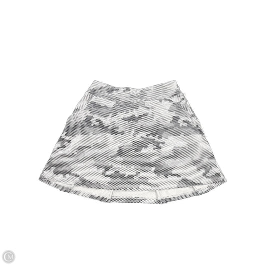 Athletic Skort By Cme In Grey & White, Size: S