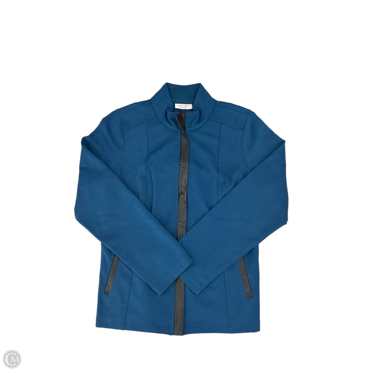 Jacket Other By Chicos In Blue, Size: M