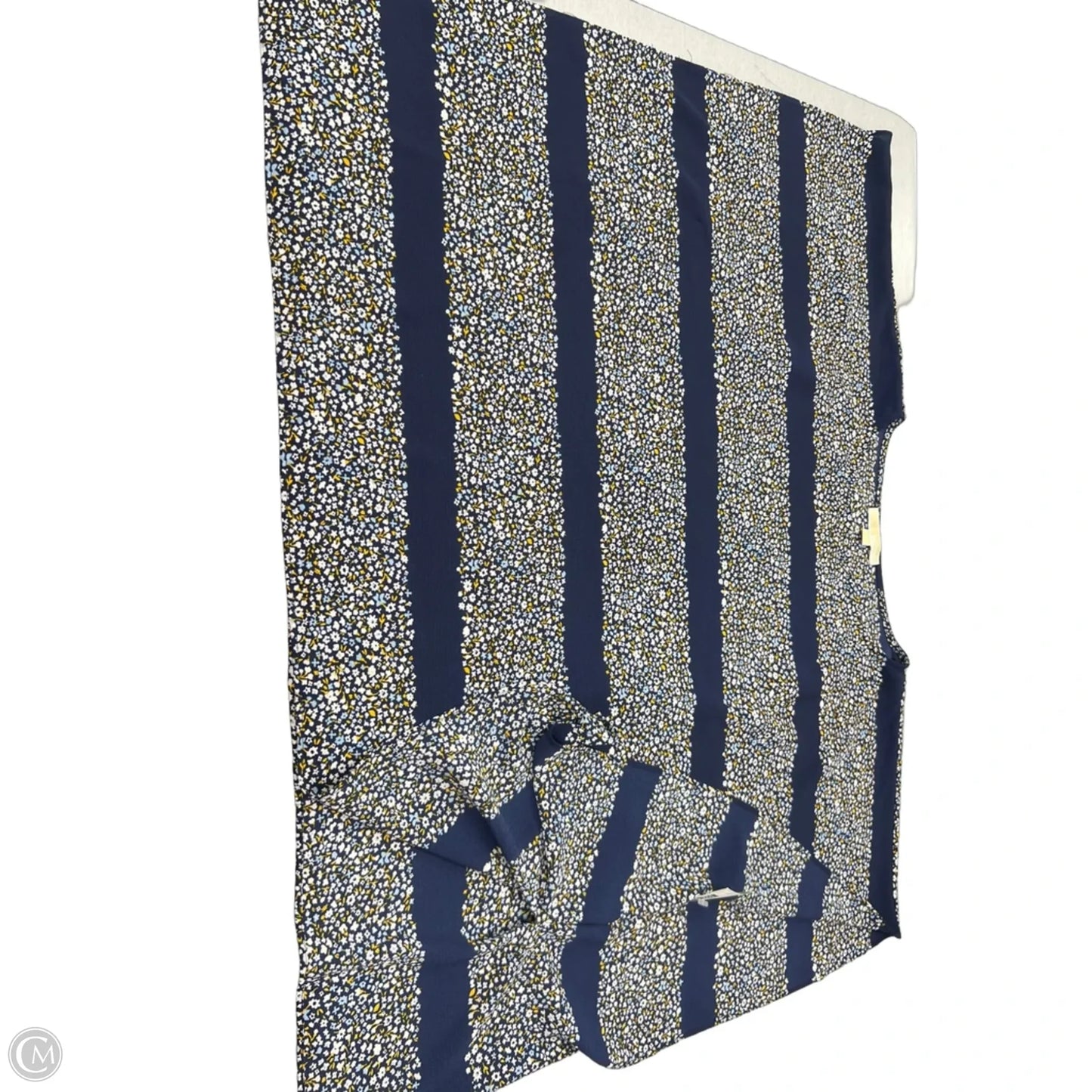 Top Short Sleeve By Michael By Michael Kors In Blue, Size: L