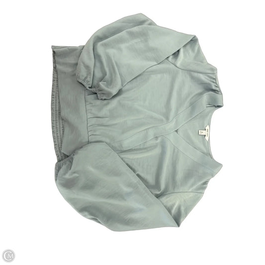 Top Long Sleeve By Nine West In Blue, Size: Xl