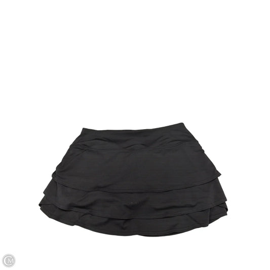 Athletic Skort By Athleta In Black, Size: S