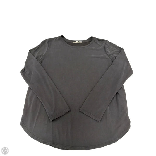 Top Long Sleeve By Current Air In Black, Size: L