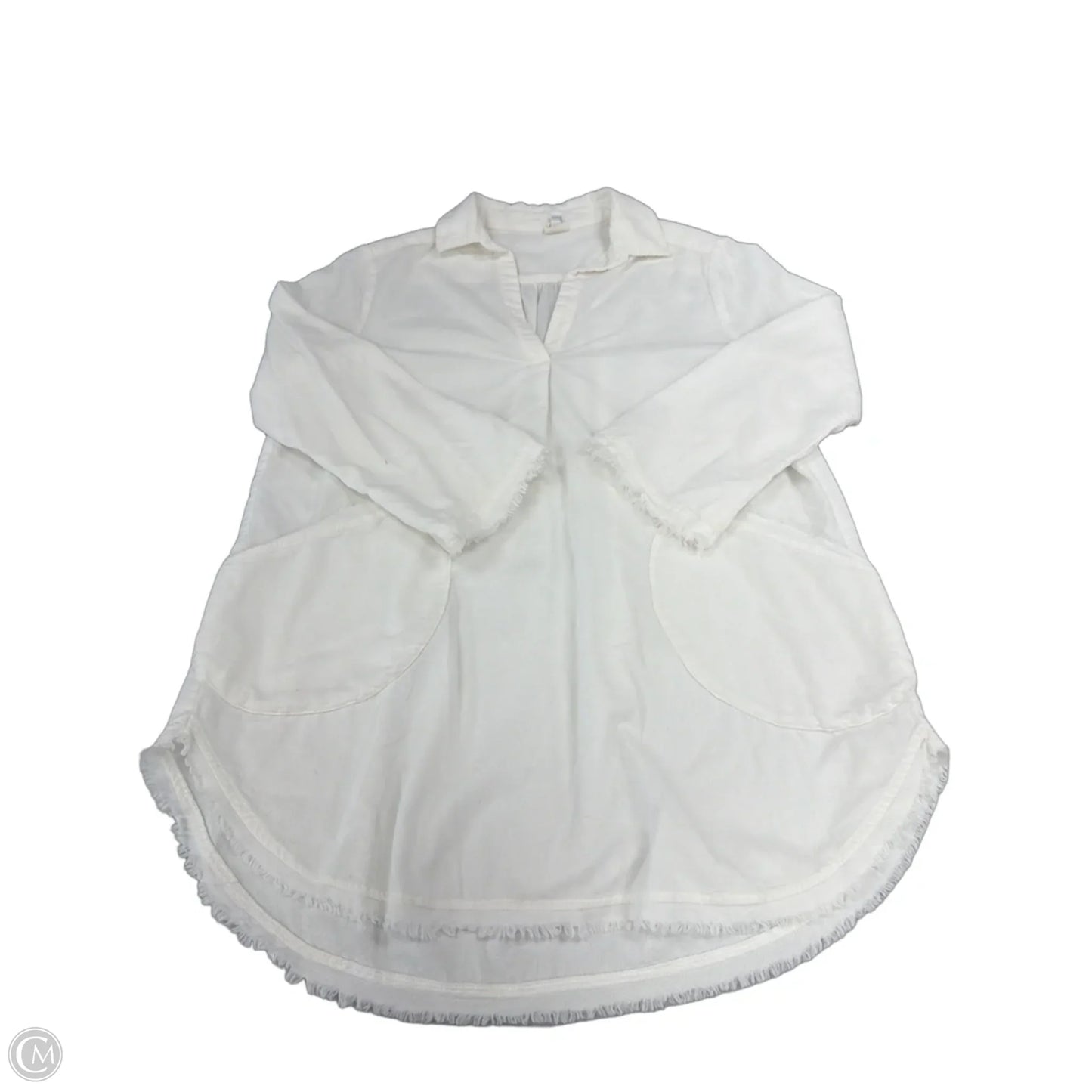 Top Long Sleeve By Ivy Jane In White, Size: Xs