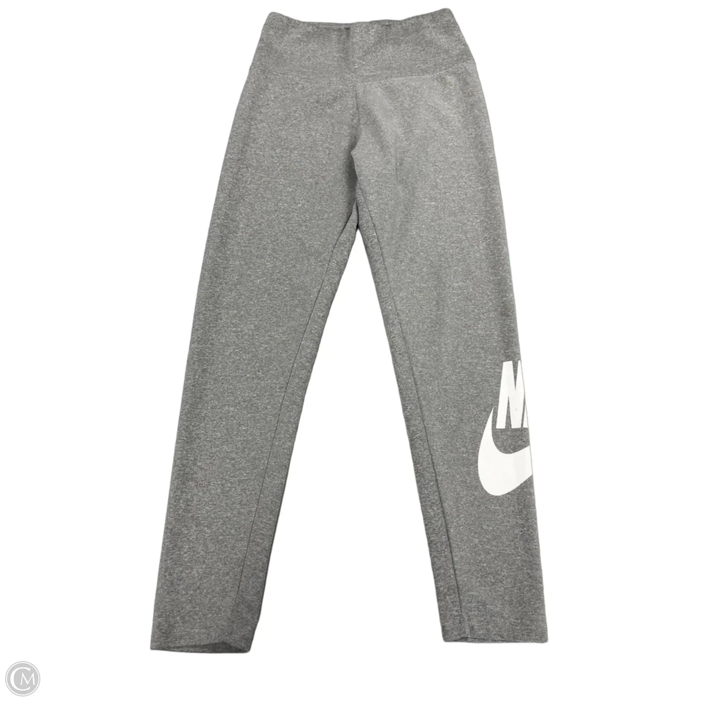 Pants Leggings By Nike In Grey, Size: L