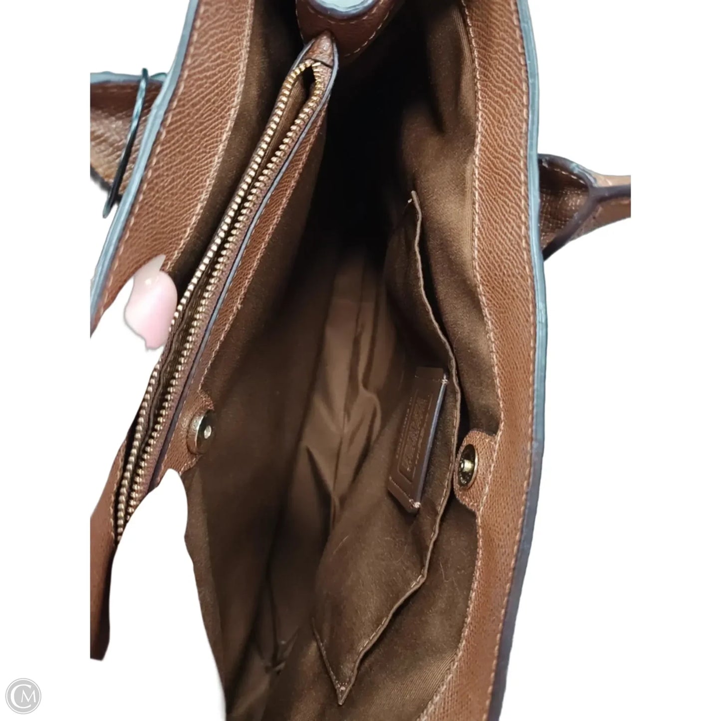 Handbag Designer By Coach, Size: Large