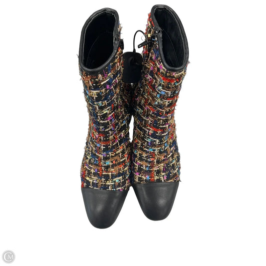 Boots Ankle Heels By Steve Madden In Multi-colored, Size: 7.5