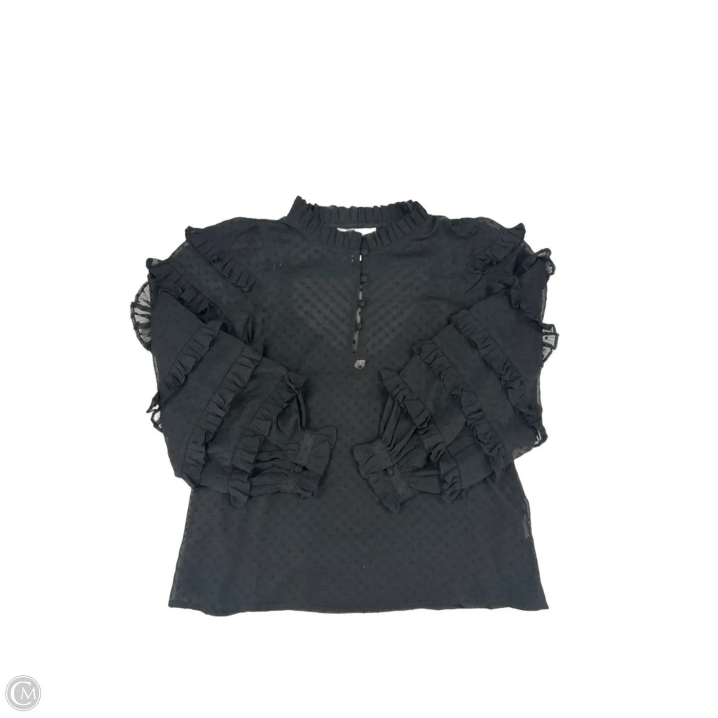 Top Long Sleeve By Cleobella In Black, Size: Xs