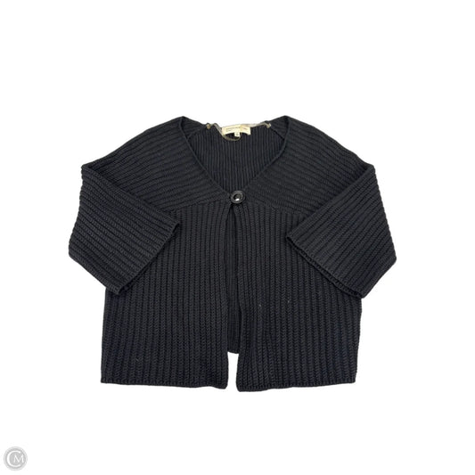 Sweater Cardigan By Jones New York In Black, Size: M