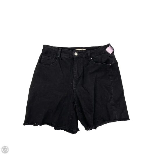 Shorts By Cme In Black Denim, Size: L