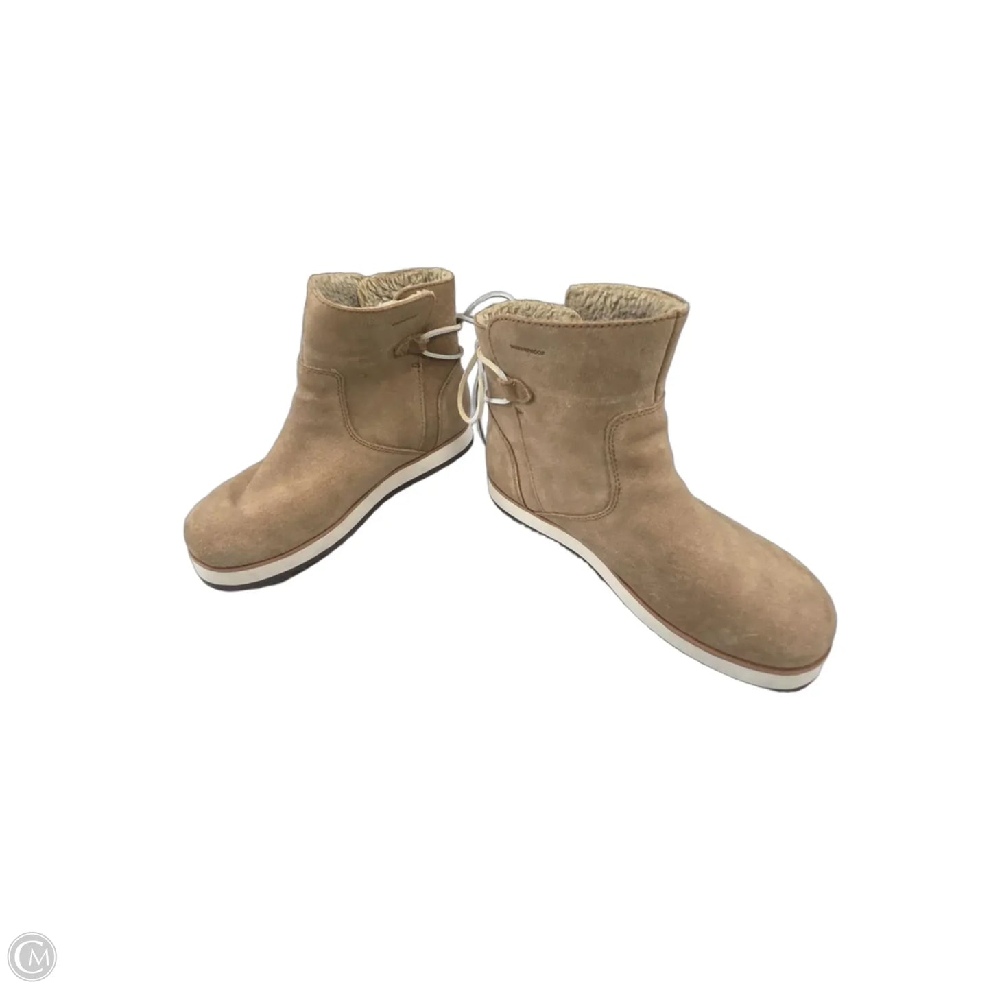 Boots Ankle Flats By Merrell In Tan, Size: 8.5