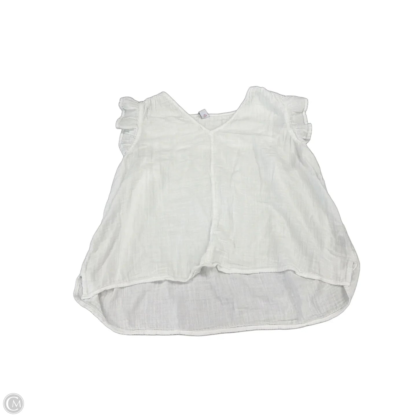 Top Sleeveless By Old Navy In White, Size: 2x